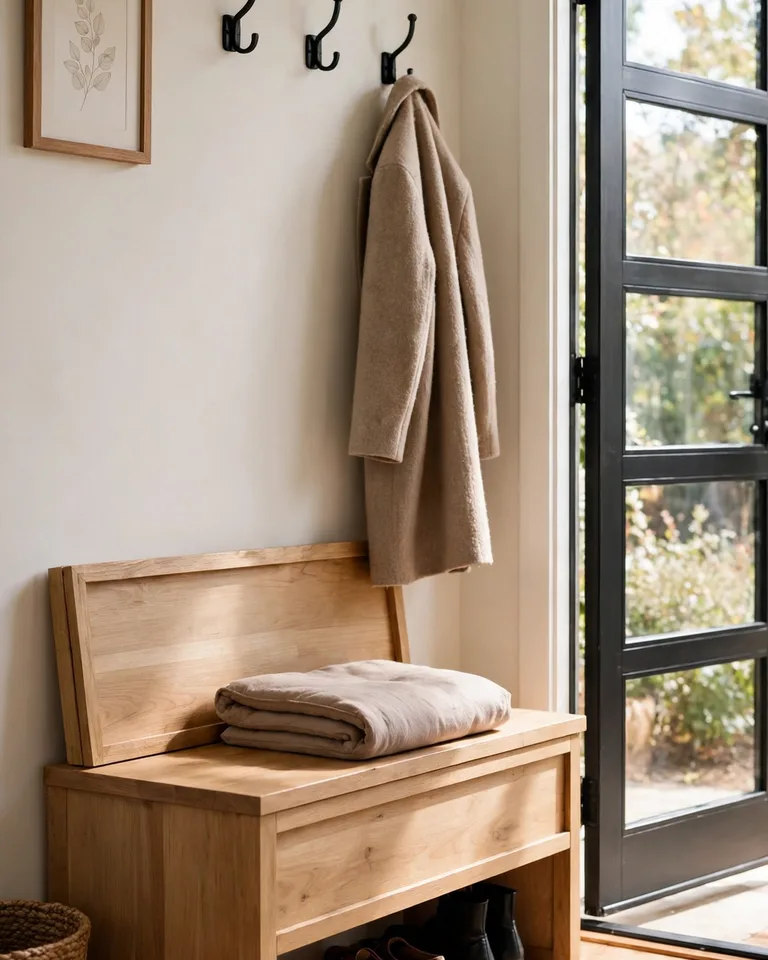 8 Entryway Bench Ideas With Storage That Keep Your Front Door Clear