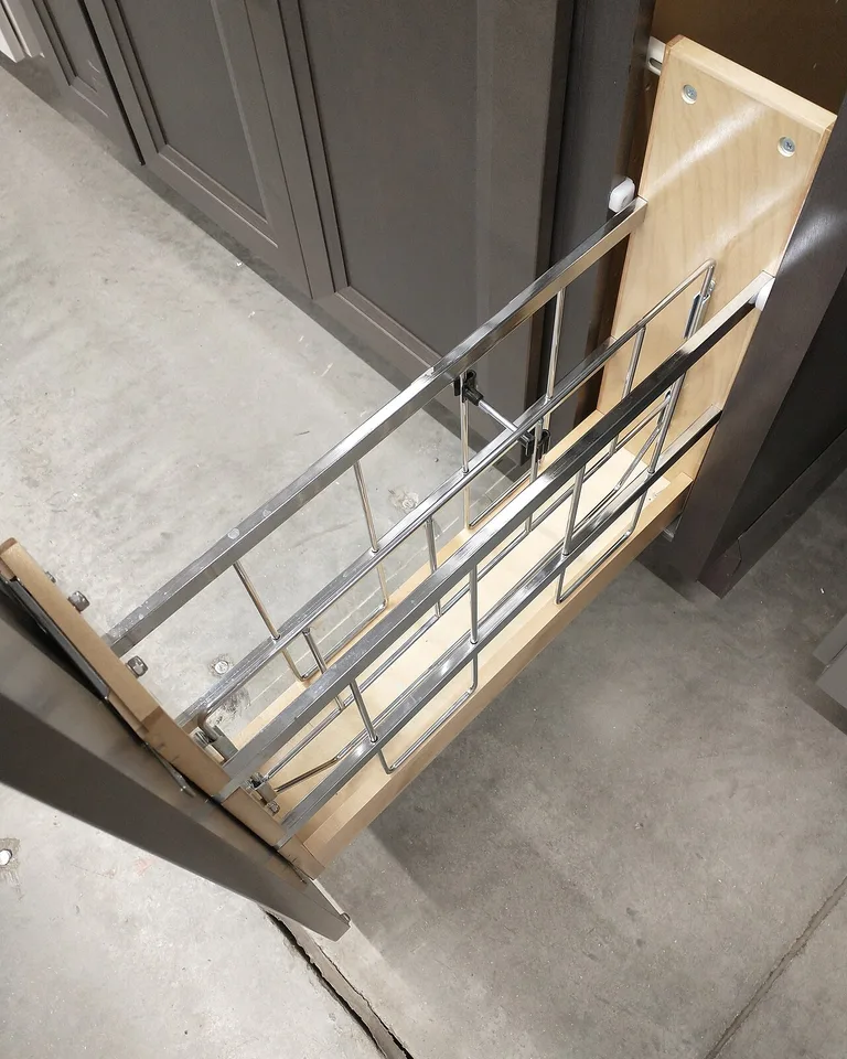 Kitchen cabinet doors with updated hardware