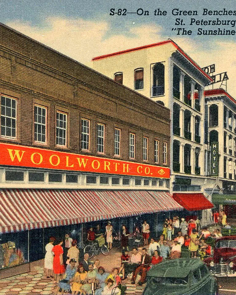 Vintage postcards with handwritten messages